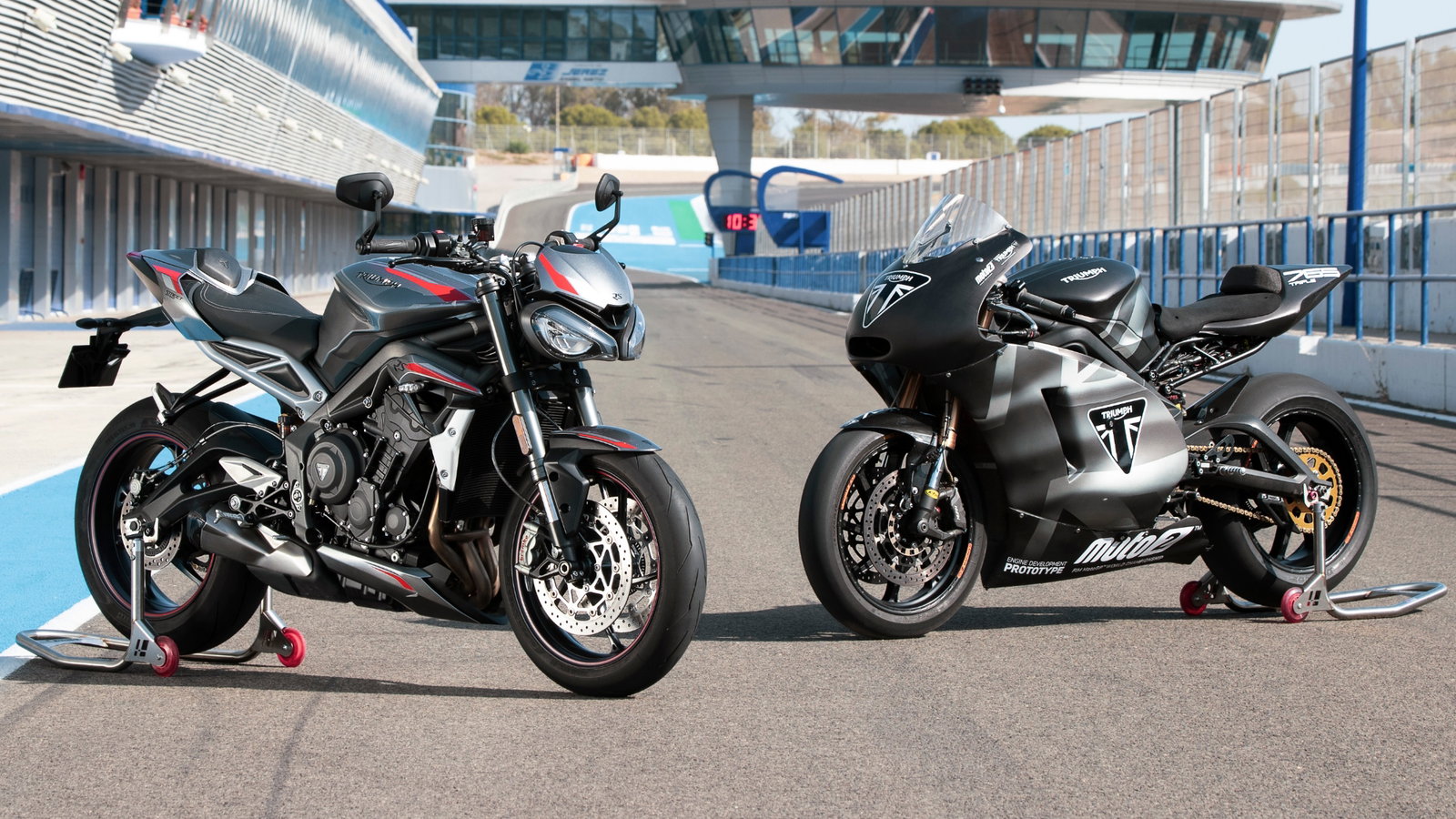 Triumph Street Triple RS - Moto2 765 engine